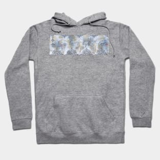 Gold And Grey Sentiment B Hoodie